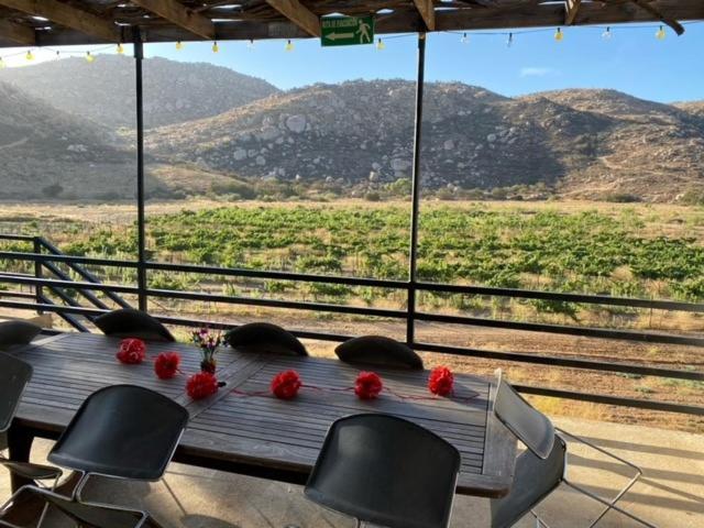 Casa Luna Vinedo Valle de Guadalupe Bagian luar foto
